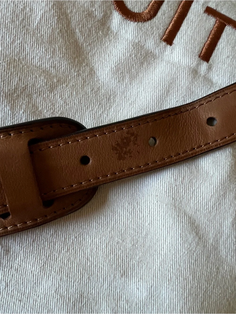 Louis Vuitton Keepall H30 Bandoulière 50 in Millesime Leather Tan